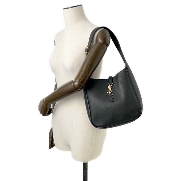 Saint Laurent Paris Shoulder Bag LE Soft Leather Black - Picture 4 of 10